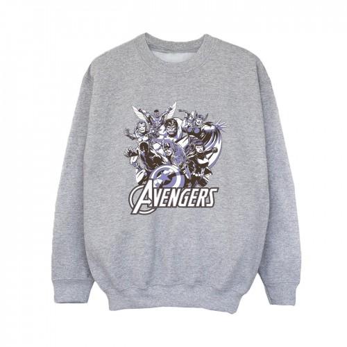 Avengers Boys Group Sweatshirt