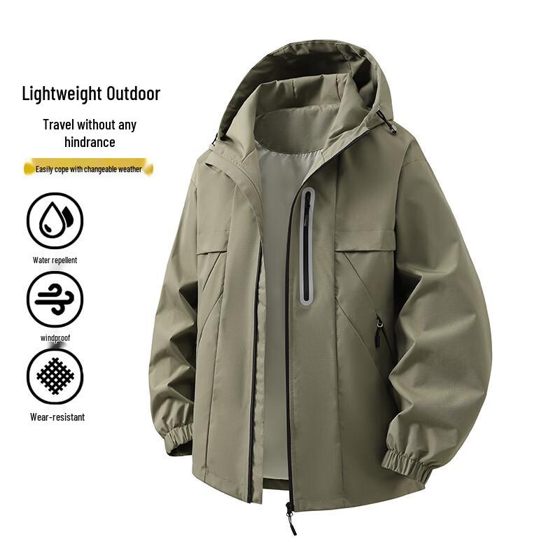 VUUG Men's Windproof Hooded Jacket