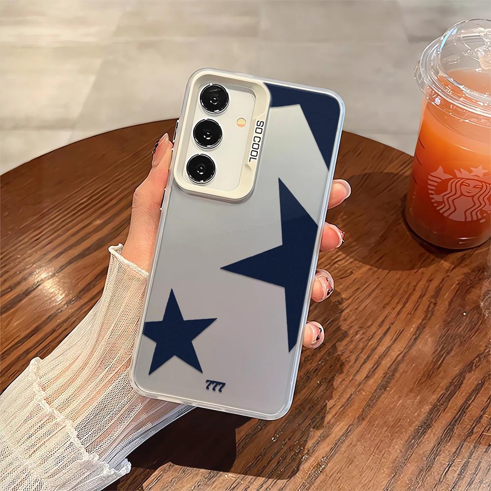 Shining stars Phone Case For Samsung Galaxy S20 S21 S22 S23 S24 FE Plus S25 For Samsung Galaxy Note 20 Ultra Case Funda Bumber