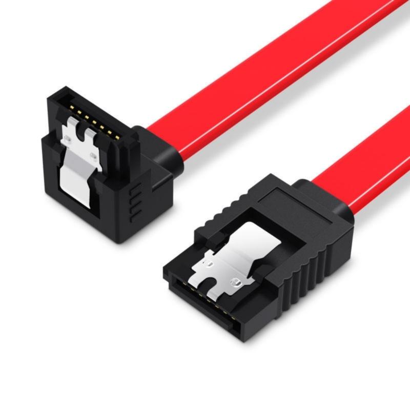 

Highly speed SATA3.0 Cable Satas Data Cable with Secure Locking Mechanism Angled Design for Compactly Space Installation