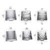Whiskey Glasses Rotating Cups 2pcs Tumbler Men Drinking Cocktail Wine Rum Glass