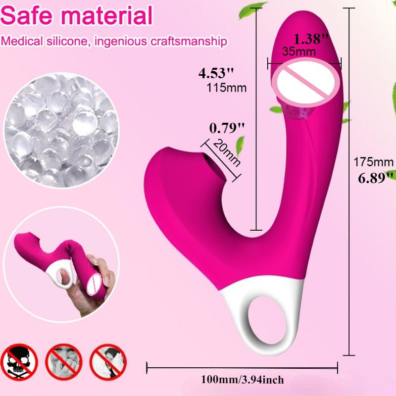Clit Sucker Vibrator for Women Vagina G-Spot Vibrator Clitoris Stimulator Female Masturabtor Adult Goods Sex Toy for Women