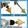 Diamond Beveling Chamfer Bit for Angle Grinders,Countersink Drill Bit,Shower Porcelain Tile Hole Cutter for M10 Thread Adapter ((Large 50mm+Small