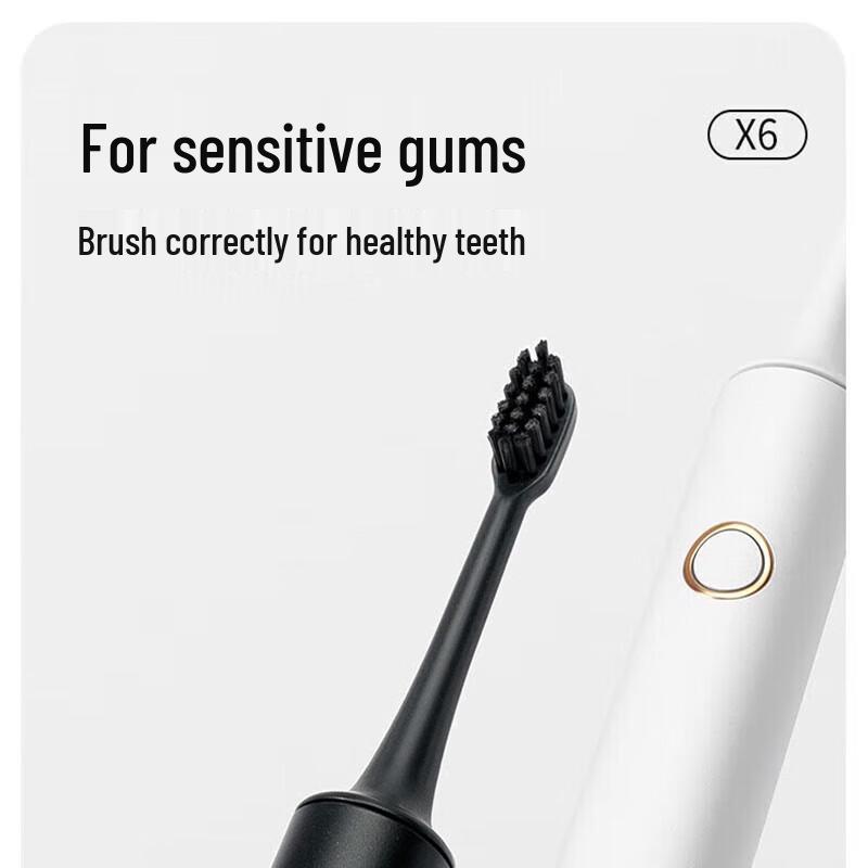 Bayer X6 Sonic Electric Toothbrush for Adults CN Plug (adapter Included)