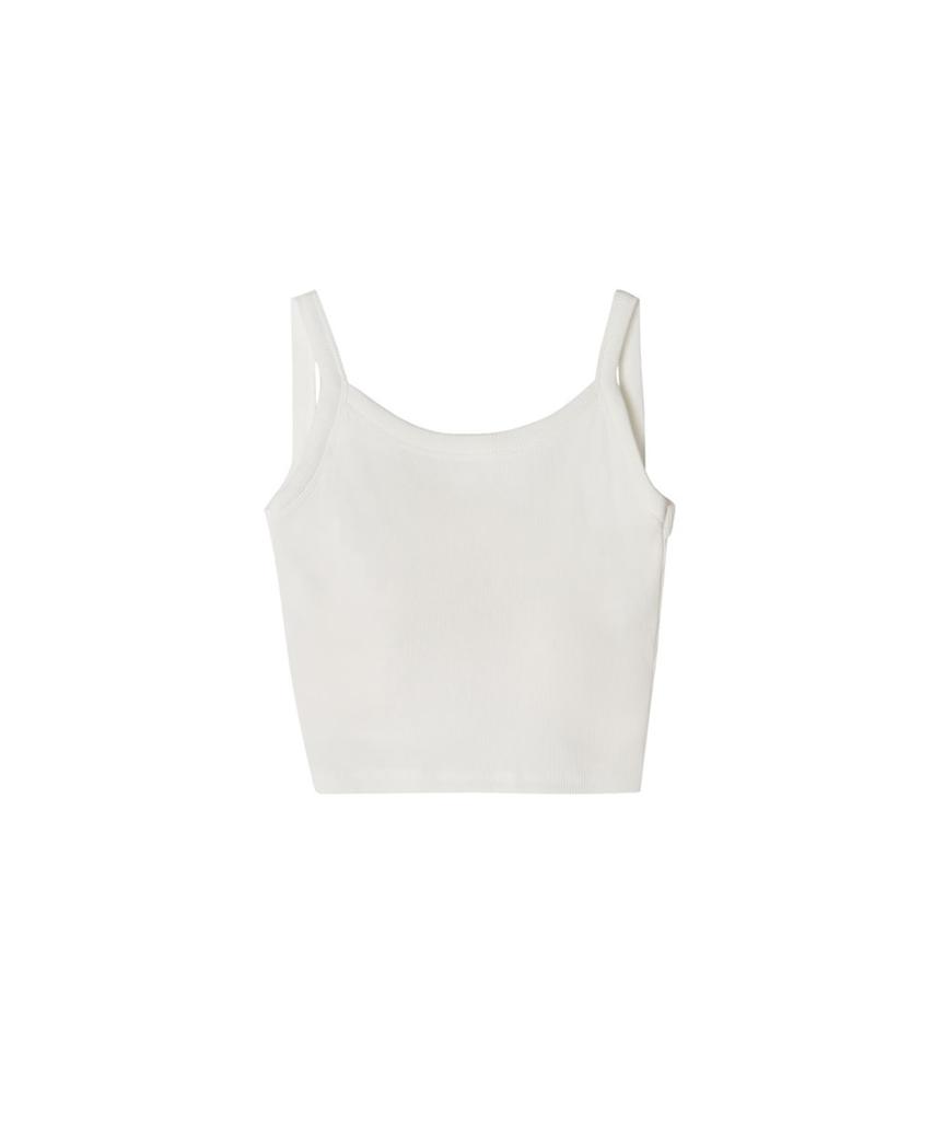 Meibeoyu Rosso Twisted Bra Top _ White