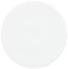 TOKI1919 White Porcelain 250 Flat Plate Dinner Plate, Approx. 25cm Diameter, French Style Dish, Hotel Restaurant Specifications, Microwave and Dishwas
