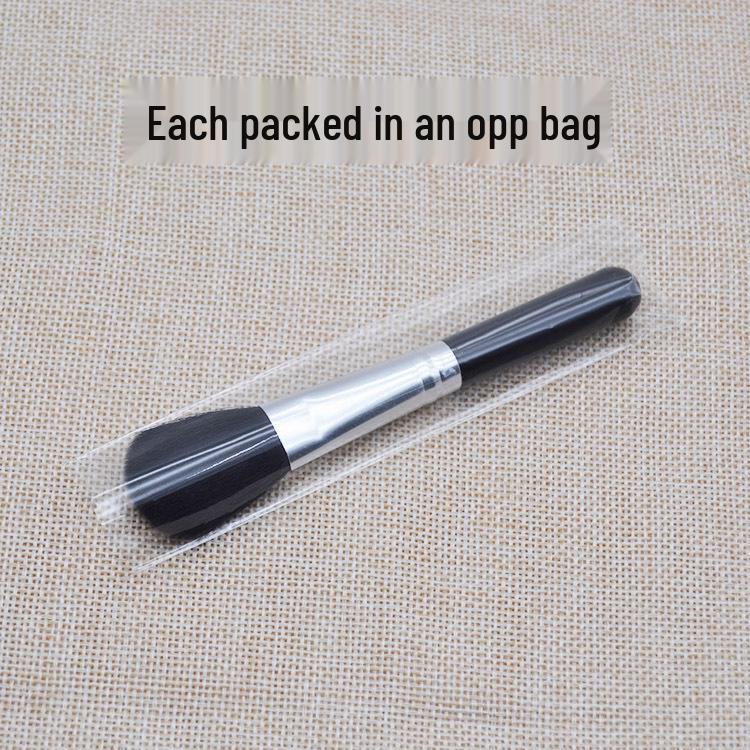 Compact Blush & Highlight Brush - Ideal for Blending, Brightening, and Dust Removal