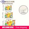Pokemon Characters Group Print Non-slip Doormat, Soft Absorbent Floor Rug for Home Decor