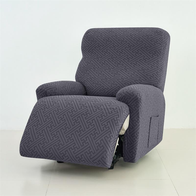 Split Recliner Sofa Covers Stretch Single Seater Reclining Couch Cover Slipcover for Living Room Relax Elastic Armchair Cover