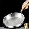 Universal Uncoated Frying Pan Non-stick Steak Skillets Household Cooking Pot  Stove
