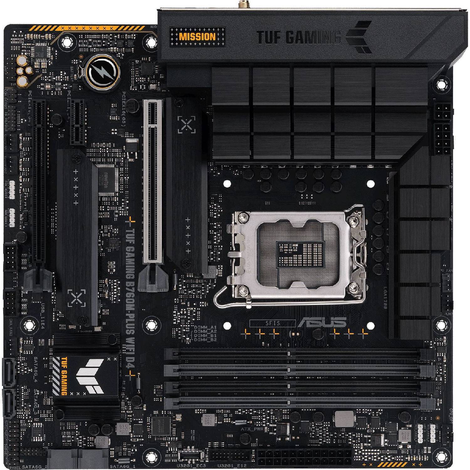 

Материнская плата Asus Tuf Gaming B760m-plus Wifi D4