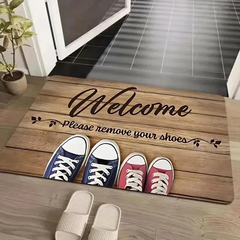 1 STKS Kiezelpatroon Keukenkleed Antislip Deurmatten Pop design Badkamervloerkleed Badmat Tapijt voor Huis Spoelbak Wasruimte Decor