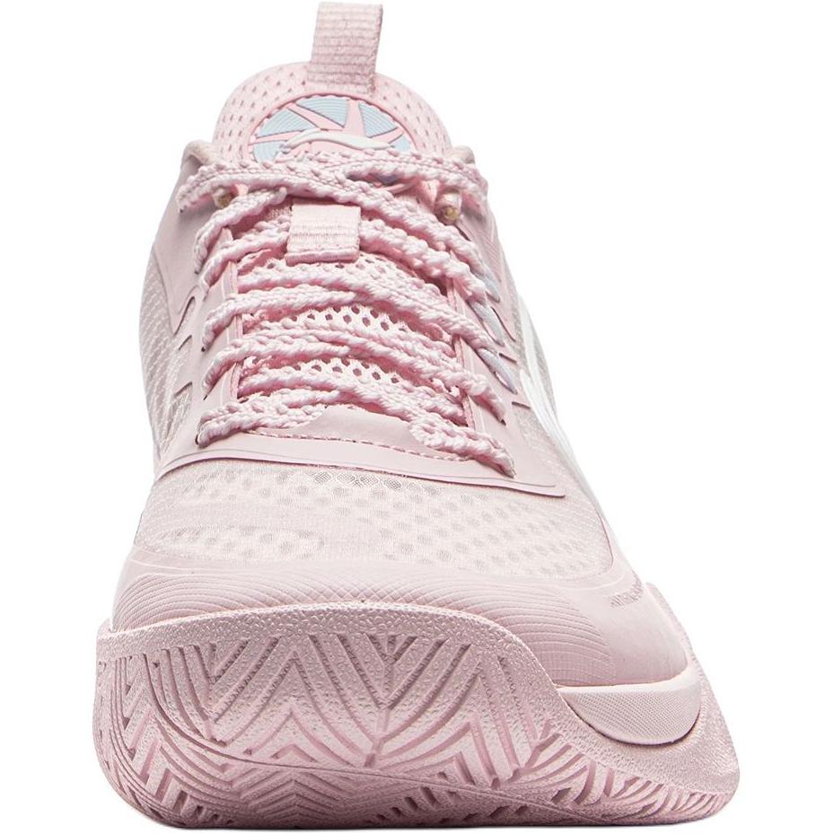 Li Ning Kids Wind Shadow 2.0 Sweet Pink Cream Basketball Shoes Men sneaker YKBU072-6