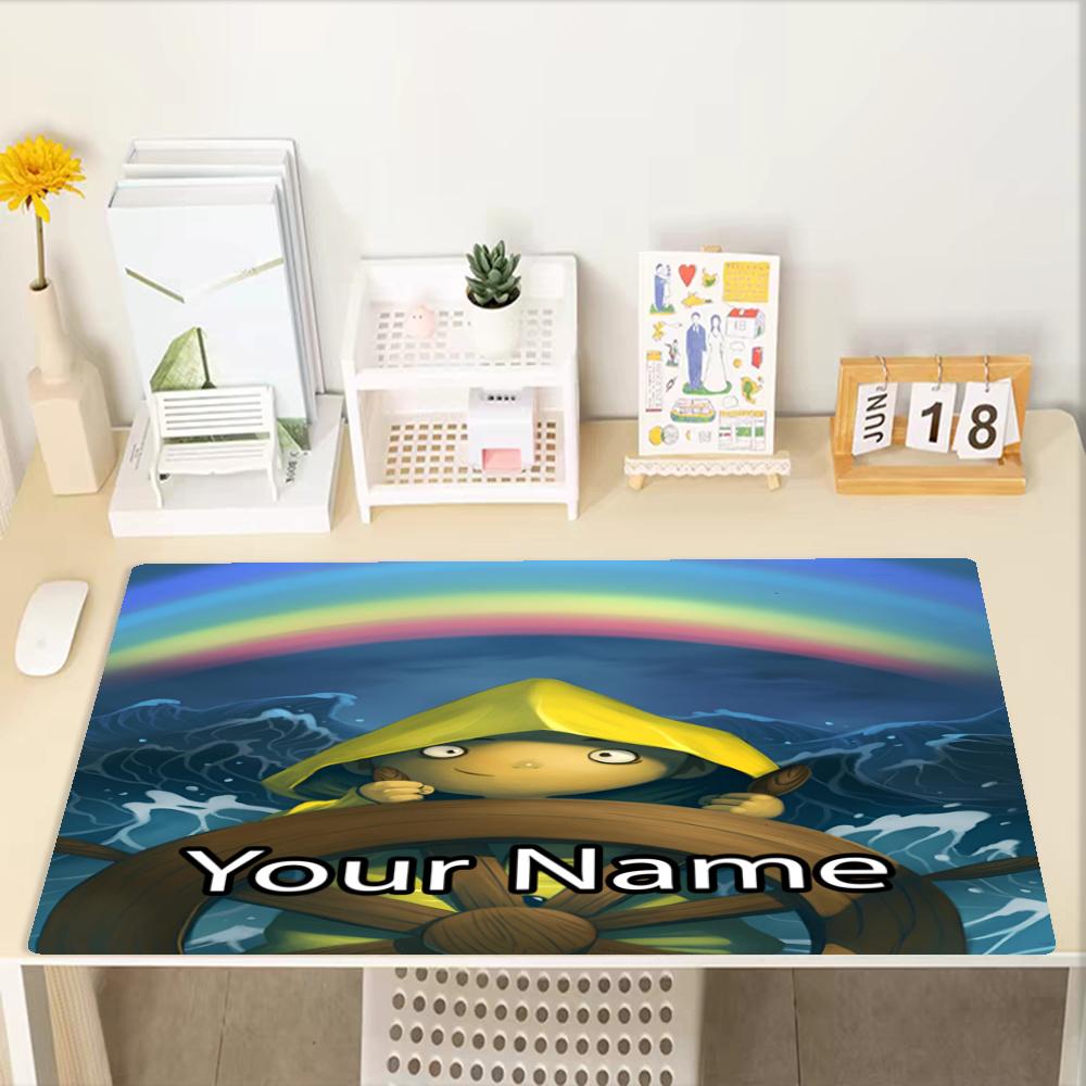 Custom Name Dixit Theme Mouse Pad, Non Slip Rubber Base, Multifunctional Office & Home Decor, Perfect for Workspace Personalization.