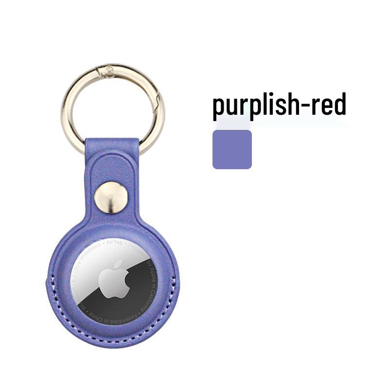 Apple Airtag PU Leder Schutzhülle Anti-Verlust Tracker Hülle