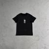 Syna Letter Print Crew Neck Short Sleeve T-Shirt Couples High Street Fashion Casual Top