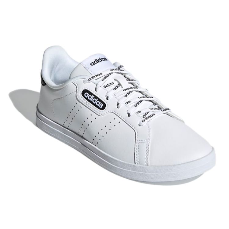 Adidas Courtpoint Base White Black Women Sneakers Cloud-White Core-Black FY8415