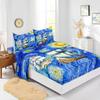 Four-Piece Mattress Digital Printing Mattress Protective Cover Bedding Van Gogh Oil Painting