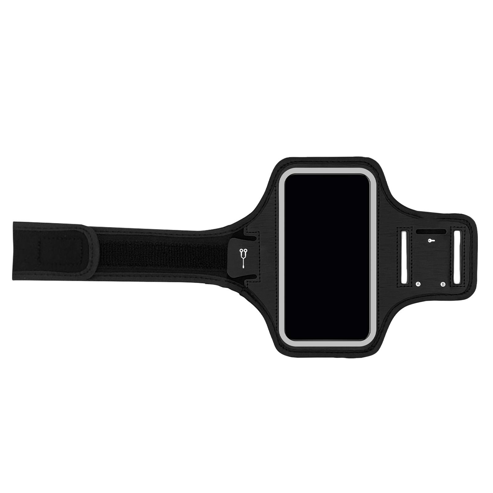 YHOPEN Cell Phone Running Armband with Zipper Pocket Armband Case Running Holder,Sweatproof Arm Band with Card/Key Bag