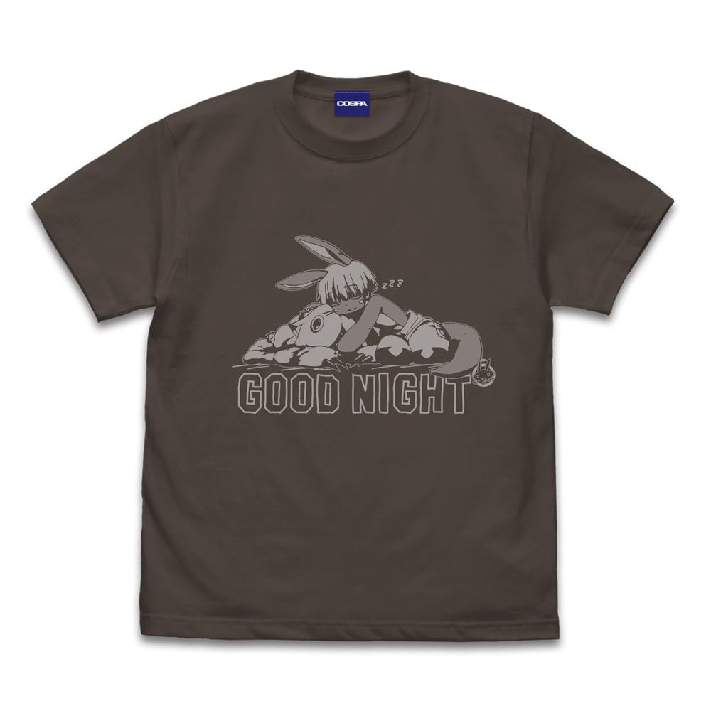 

Футболка Cospa Made in Abyss Golden Land of Retsuichi Original Illustration Nanachi Suyasuya CHARCOAL M size [Официальная] древесный уголь