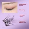 Natural Curling Pre-Glued Eyelashes Soft&Lightweight Various Styles Fluffy Self Adhesive Lash