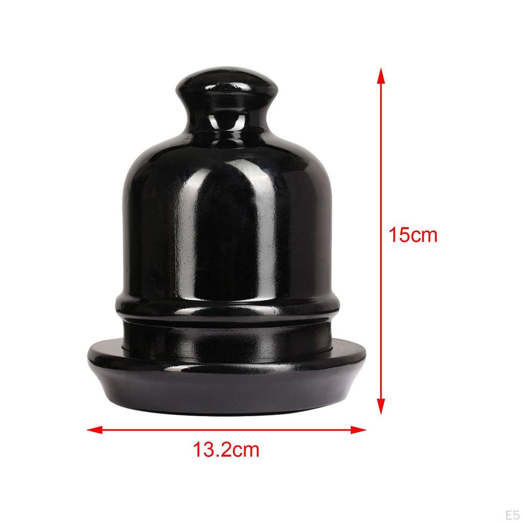 Dice Cup with Lid Velvet Interior Portable Game Accessories Shaker Wooden