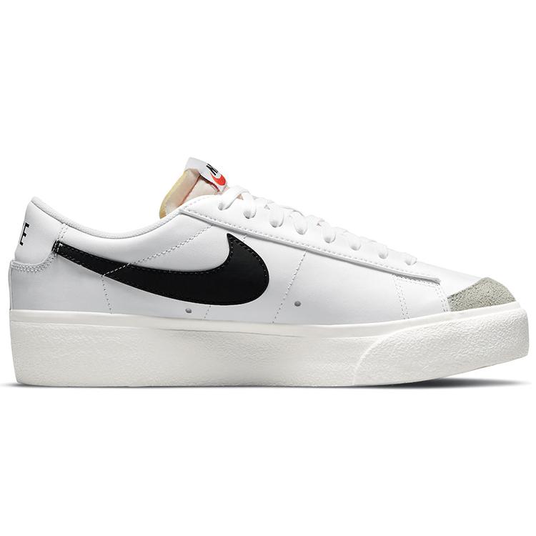 Nike Dámské tenisky Blazer Low Platform White Black Skate boty DJ0292-101