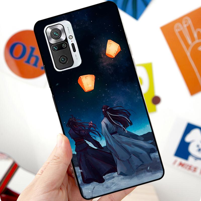 Anime Mo Dao Zu Shi Case For Xiaomi Redmi Note 12 Pro 11 8 9 10 Pro 9S 10S 11S 12S Redmi 12C 10C 9C 10A Cover