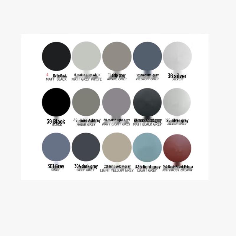 NO.125 Silver Gray Self-Spray Anti-Rust Paint