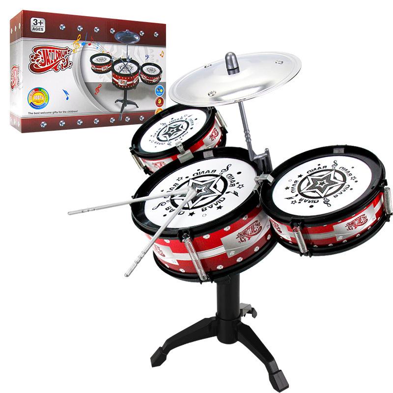 Children's Jazz Drum Set Toy for Ages 3-6: Early Music Education Percussion Instrument