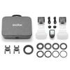 GODOX MF12 DK1 Macro Flash Kit Including 2 x MF12 Off Camera TTL Flash Light + 1 x Flsh Trigger + 8 x Adapter Rings + 1