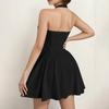 Women's Casual Fashion Vintage Suspender Dress Elegant Holiday Dress
