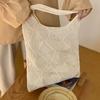 Handwoven Beach Crochet Bag for Women Lightweight Knitted Tote Handbag Summer Shopping Travel Shoulder Purse
