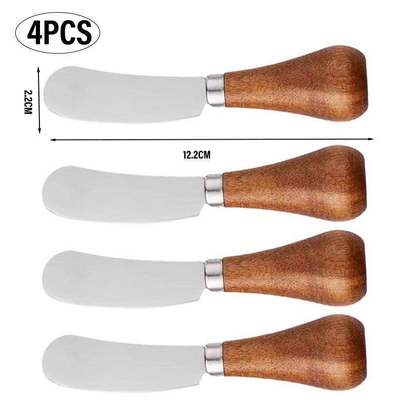 2 Style Stainless Steel Butter Cutter Cheese Cake Jam Cream Spatula Multifunction BreadKnife DIY Portable Kitchen Baking Tools
