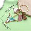 Retro Alloy Denim Boots Keychains & Charms: Unique Women's Accessories