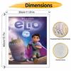 Disney Pixar Elio Oil Painting Art Set Home Wall Decor Handmade Gift Space Adventure Kids Room Art