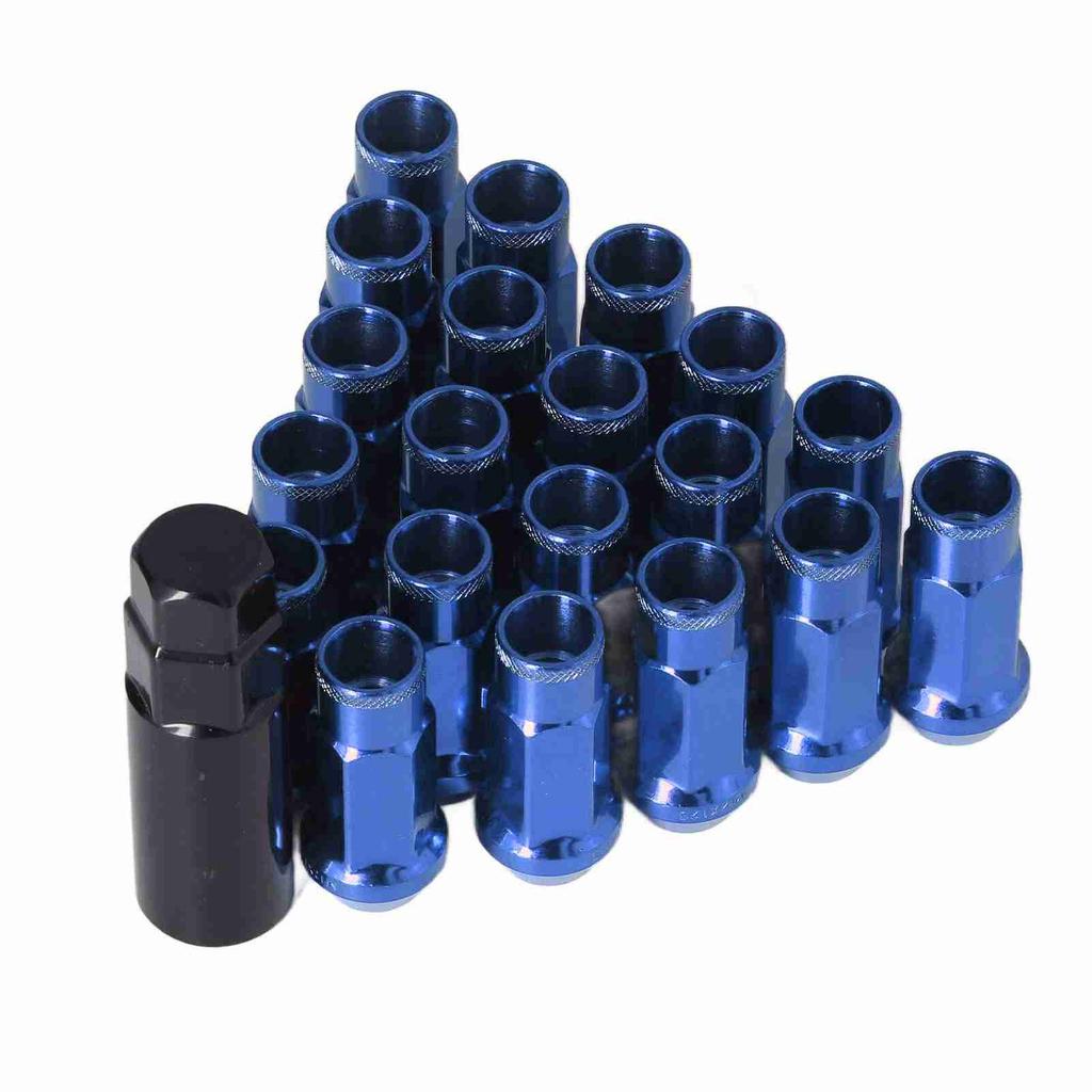 20pcs x1.25 Metal Wheel Lug Nuts Car Accessories Replacement for