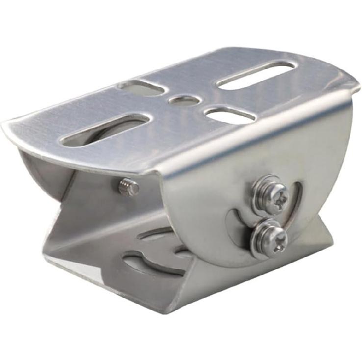 Universal Wall Pole Joint Mount Adaptor, Universal CCTV Camera Mount Bracket Adjustable Extension Adapter for CCTV Surveillance Camera (2D Stainless