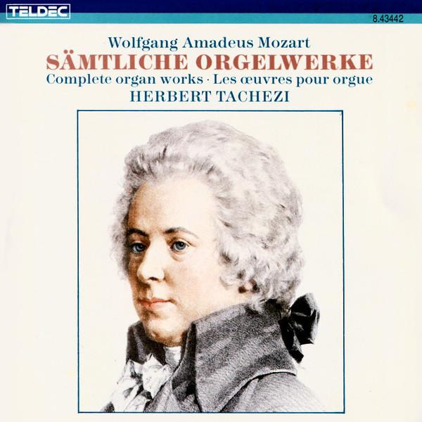 

CD COMPLETE ORGAN WORKS - Mozart 843442ZK TELDEC 1986 Germany Classical Used