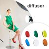 18cm/7inch Soft Diffuser Lamp Cover Cloth Diffuser Strobe Reflectors Lamp Sock for Flashing Light Dish Photography Studio