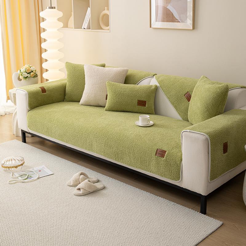 

Подушка для дивана, современная подушка для сиденья, кровать и завтрак, нескользящий замшевый чехол для дивана, универсальный чехол для четырех сезонов, тканевая подушка 70*70cm