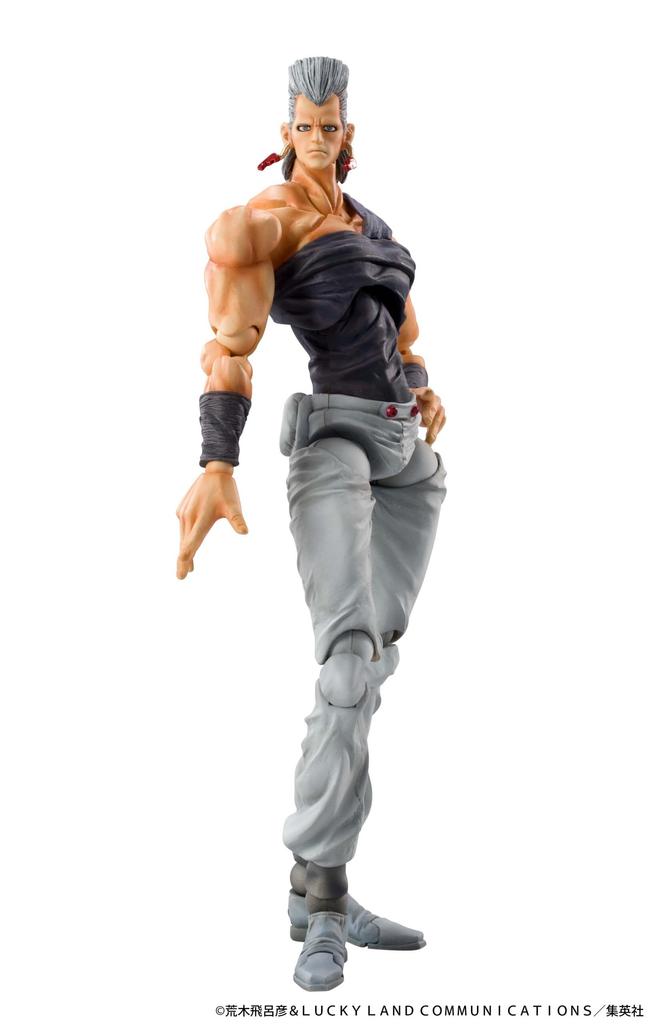 Super bewegliche Figur Bizarre Adventure Teil Polnareff ca. 160mm bemalte bewegliche Figur "JoJo's 3" JP. PVC&ABS&Nylon