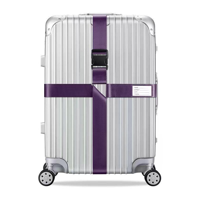 Durable Luggage Strap Cross Packing Belt Secure Travel Bag Protective Tightening Reinforcement Rope