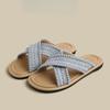 Soft-soled Woven Shoes New Style Beach Flip-flops