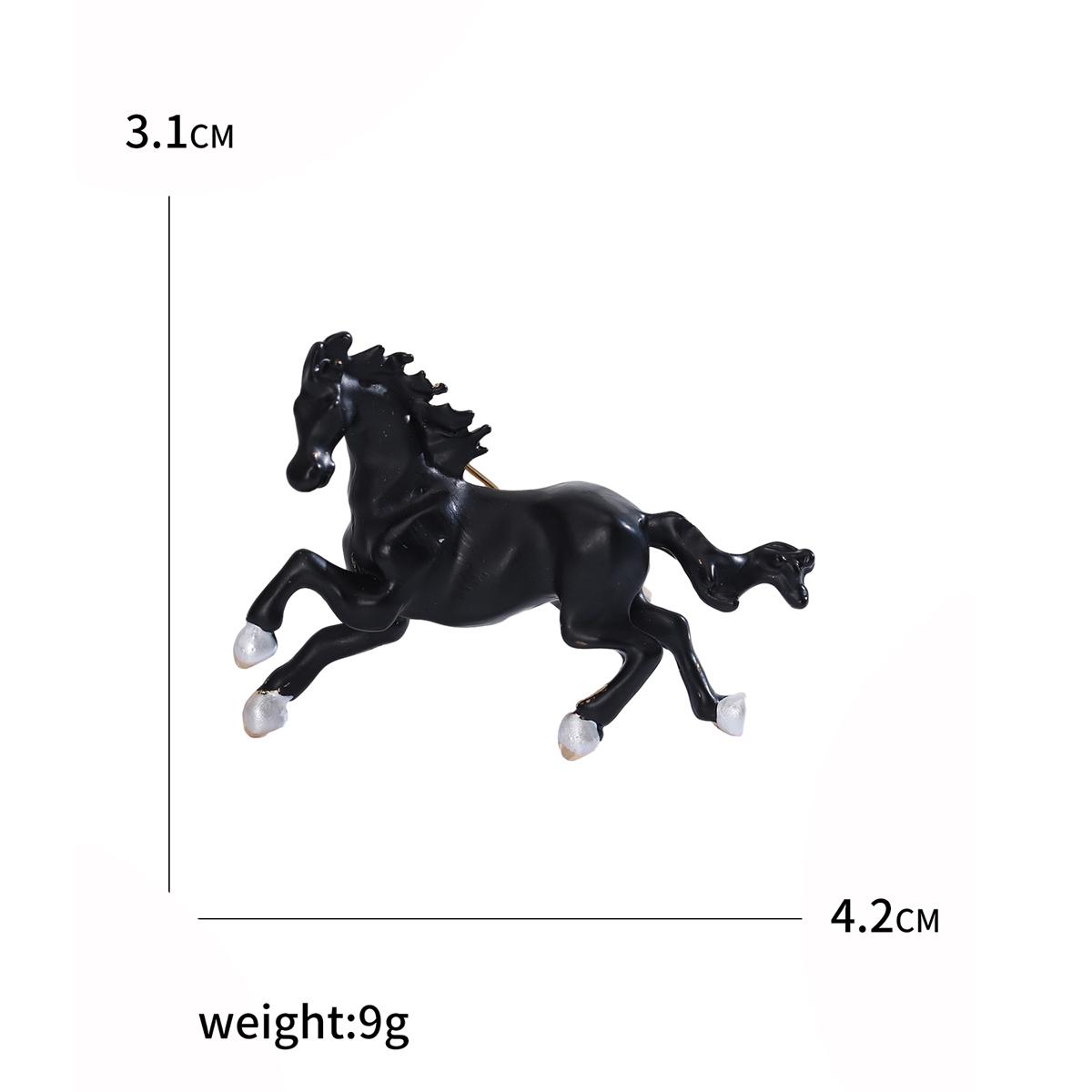 

Броши в виде единорога со стразами для женщин, унисекс, эмалированные булавки в виде животных и лошадей, для банкетов, вечеринок, рюкзаков, подарков, ювелирных изделий, аксессуаров