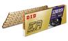 Motorcycle Chain Caulk Joint Included for Two Wheels Motorcycle 388245 D.I.D 520ERSV-118ZB G&G (Gold) T-Ring