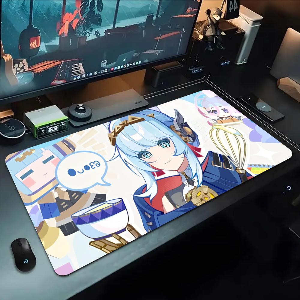 

ineffa Mouse Pad 500X1000 mm Large Gaming Mousepad Gamer XL Rubber Otaku Keyboard Pad Laptop Desk Mat 600x300x2mm