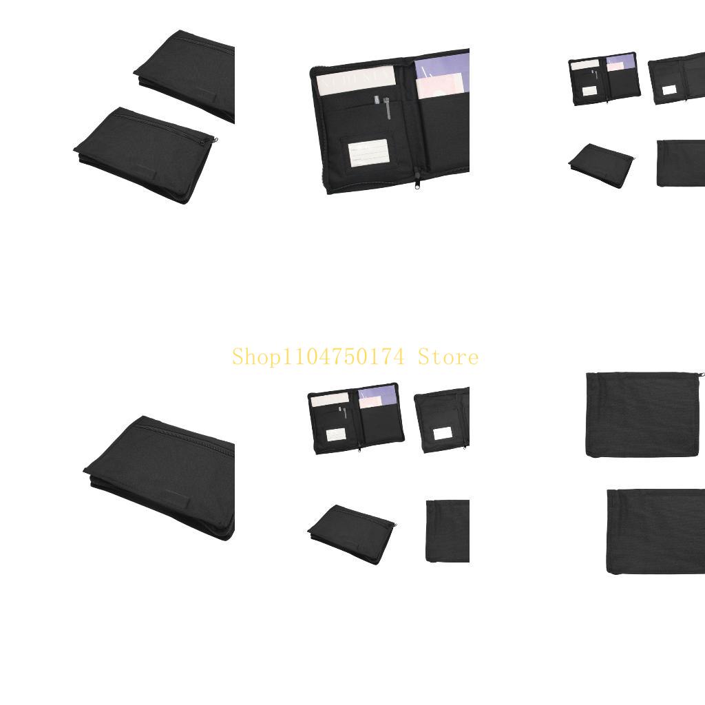 Office Document Storage Bag With Multiple Pockets Waterproof Oxford Fabric Design For Commuting Business Professionals top sale