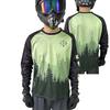 Maglietta a Maniche Lunghe da Uomo Loose Riders Traspirante ad Asciugatura Rapida Maglia Sportiva Estiva per Ciclismo Vestibilità Comoda