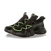 Li Ning Kids Sports Lifestyle Series Comfortable Versatile Fluorescent Durable Low-Top Casual Shoes Men Casual Shoes Black YKCS134-55